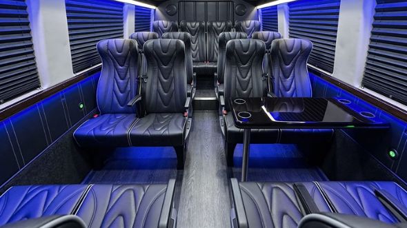 20 passenger sprinter van interior spokane