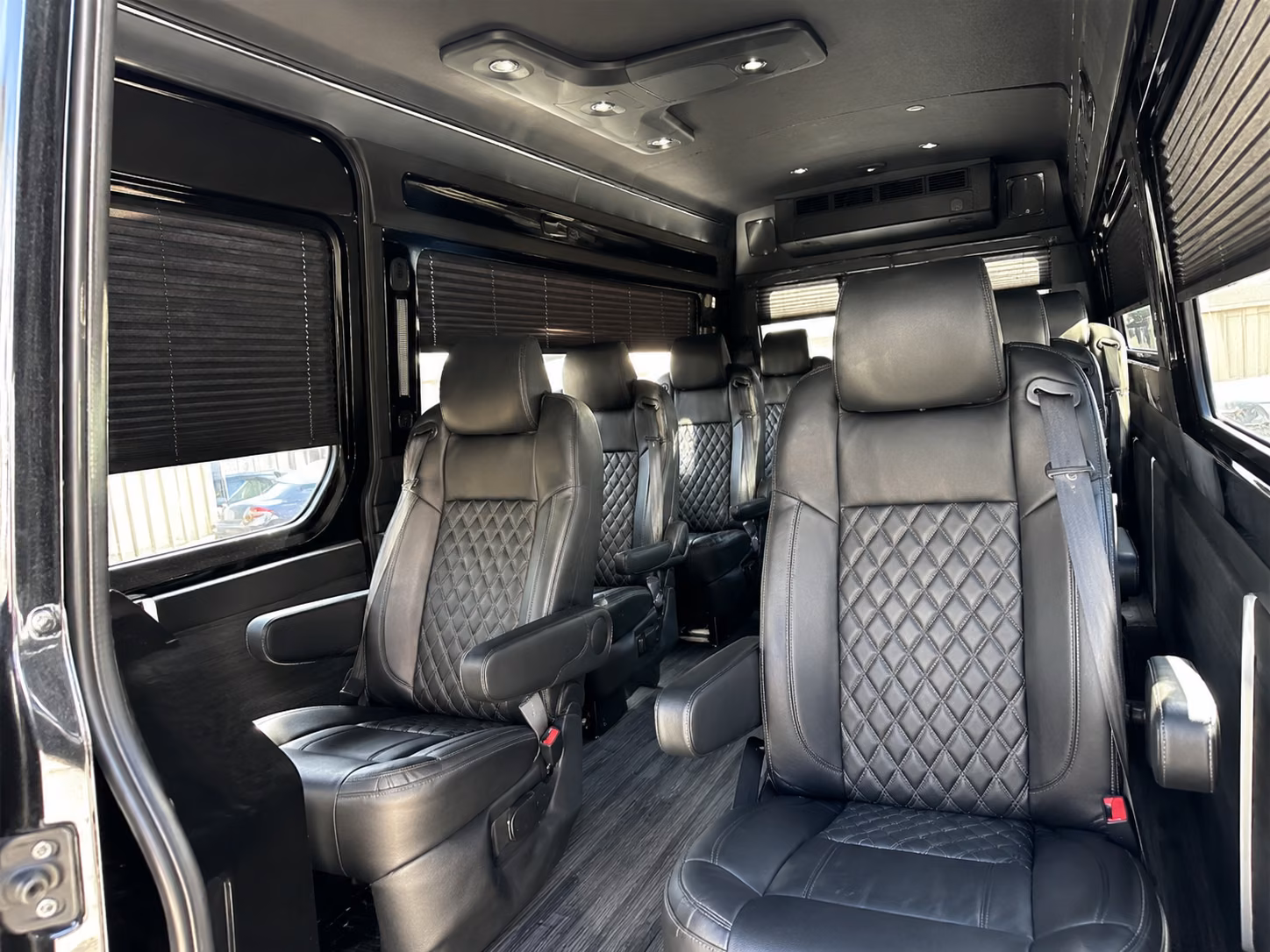 12 passenger sprinter van interior