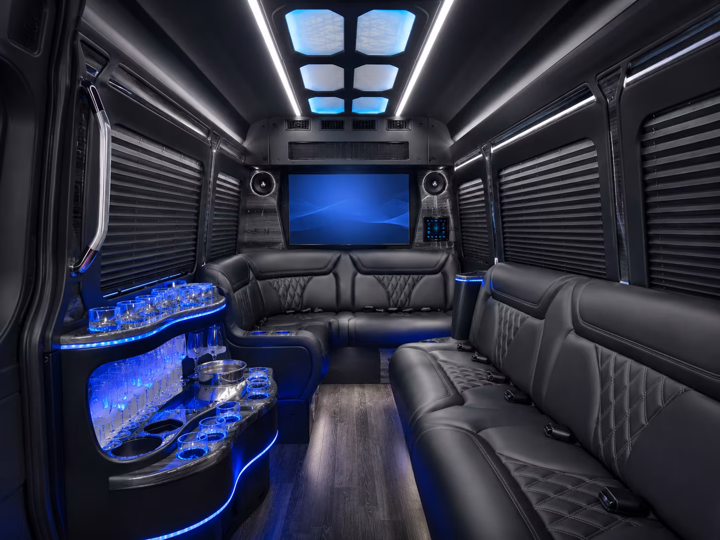 spokane sprinter limousine inside